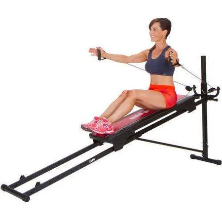 1100 Total Home Gym with Workout DVD and Back Support