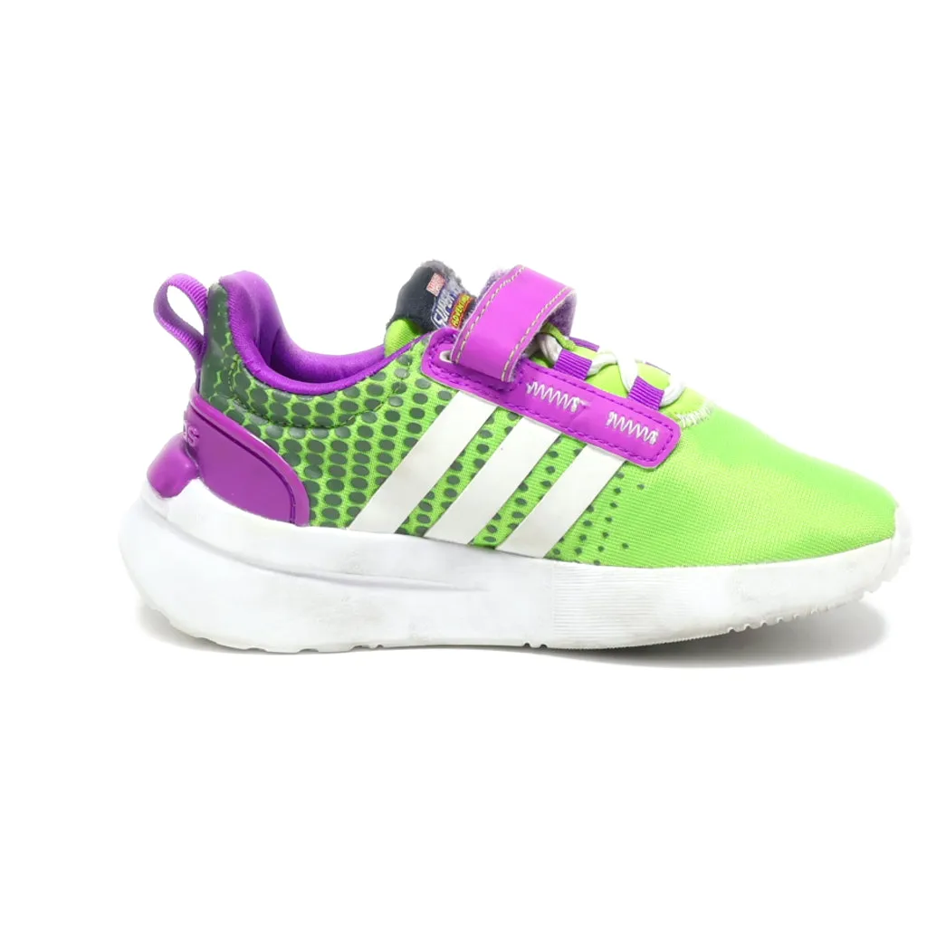 Adidas Marvel Super Hero Adventures Hulk Racer Tr21 Sport Shoes Fabric Multicolour Colour For Kids