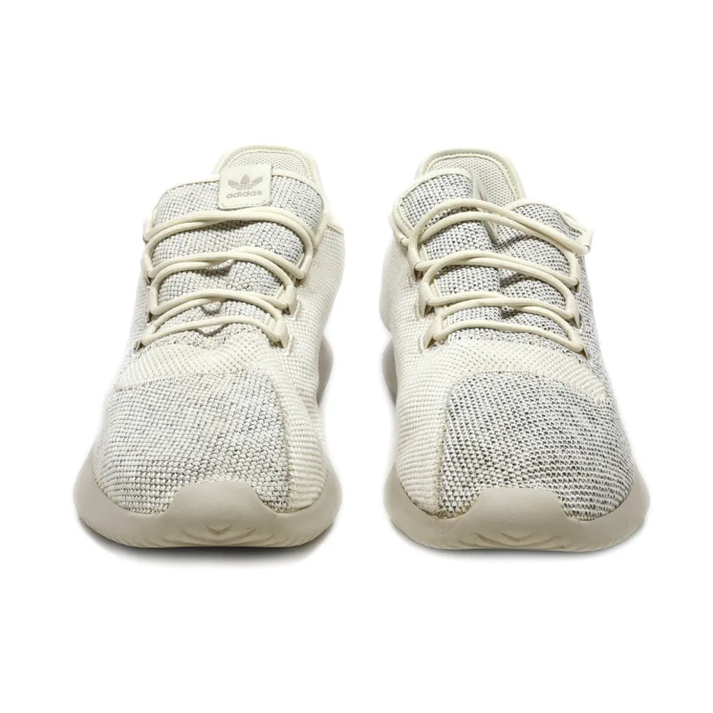 Adidas Tubular Shadow Knit Sport Shoes Fabric Beige Colour For Men