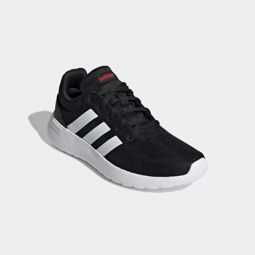 Adidas Youth LITE RACER CLN 2.0 SHOES Core Black / Cloud White / Scarlet - (GZ7739) - C2 - R2L13