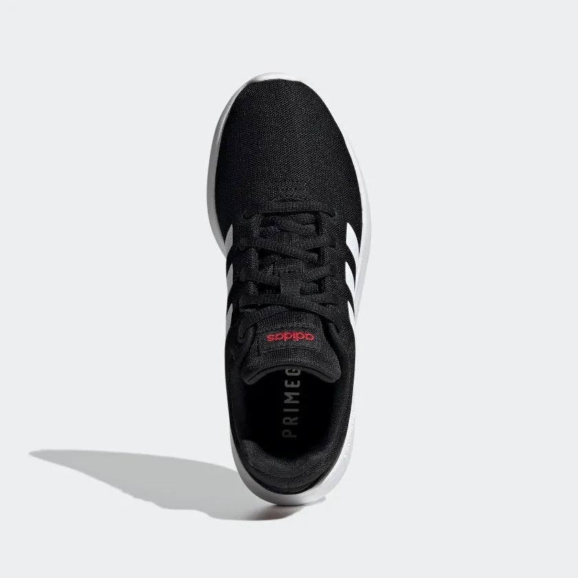 Adidas Youth LITE RACER CLN 2.0 SHOES Core Black / Cloud White / Scarlet - (GZ7739) - C2 - R2L13