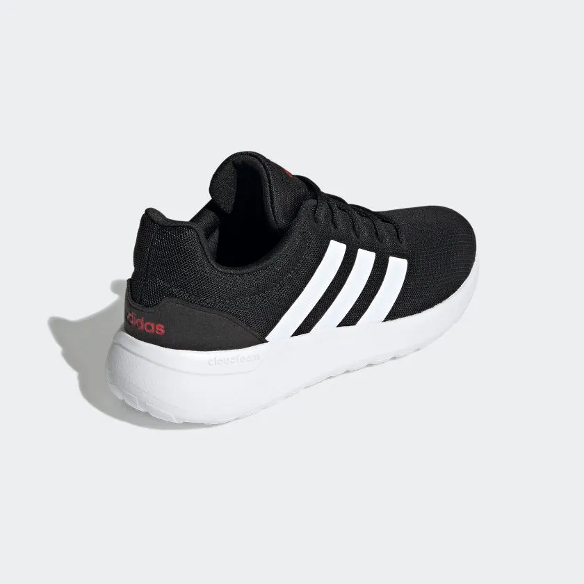 Adidas Youth LITE RACER CLN 2.0 SHOES Core Black / Cloud White / Scarlet - (GZ7739) - C2 - R2L13
