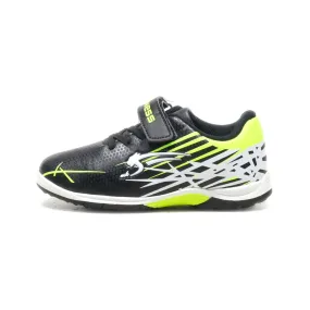 Airness Sport Shoes Leather Black Colour For Kids