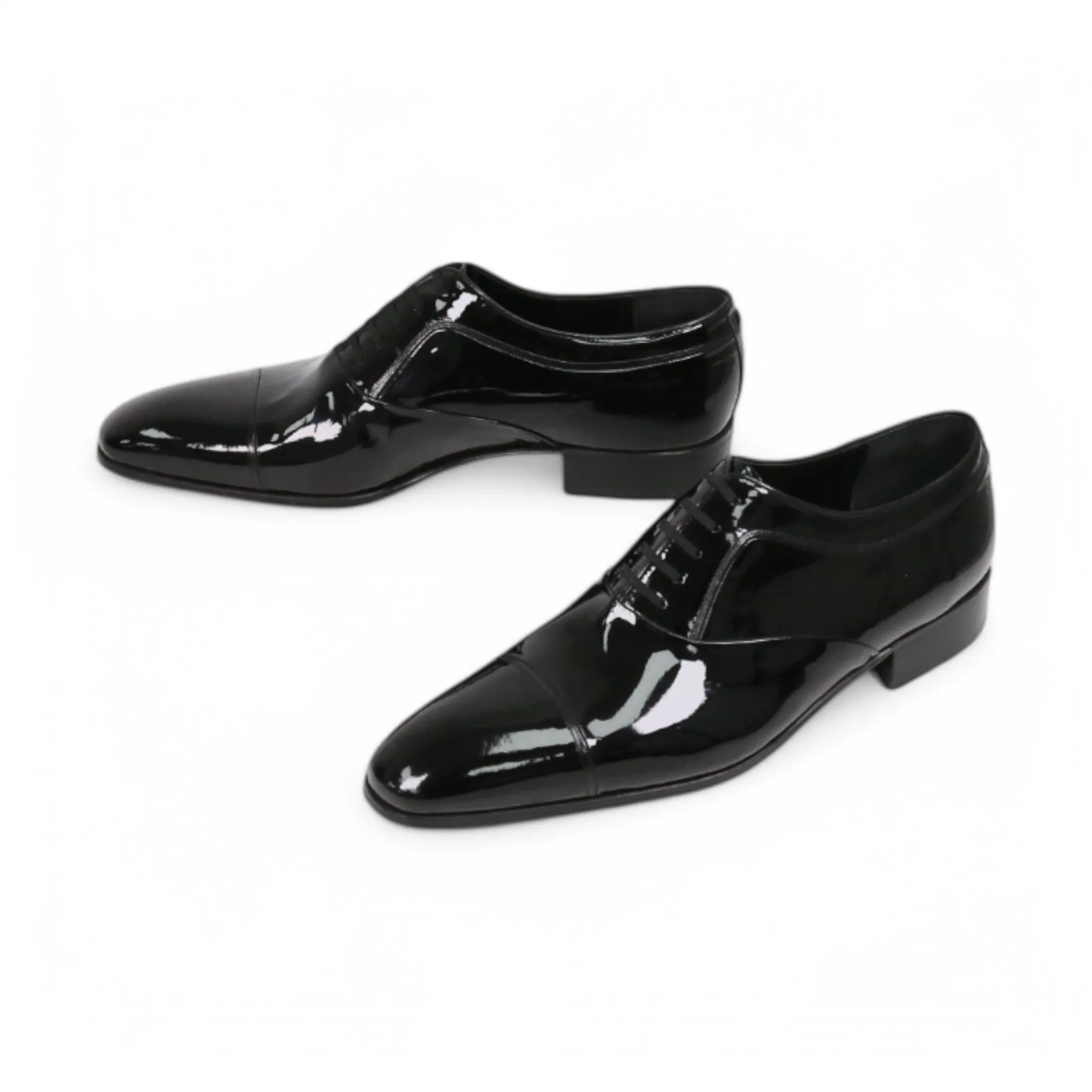 Artioli Giordano Men's Shoes Patent Leather Oxfords (ART1014)