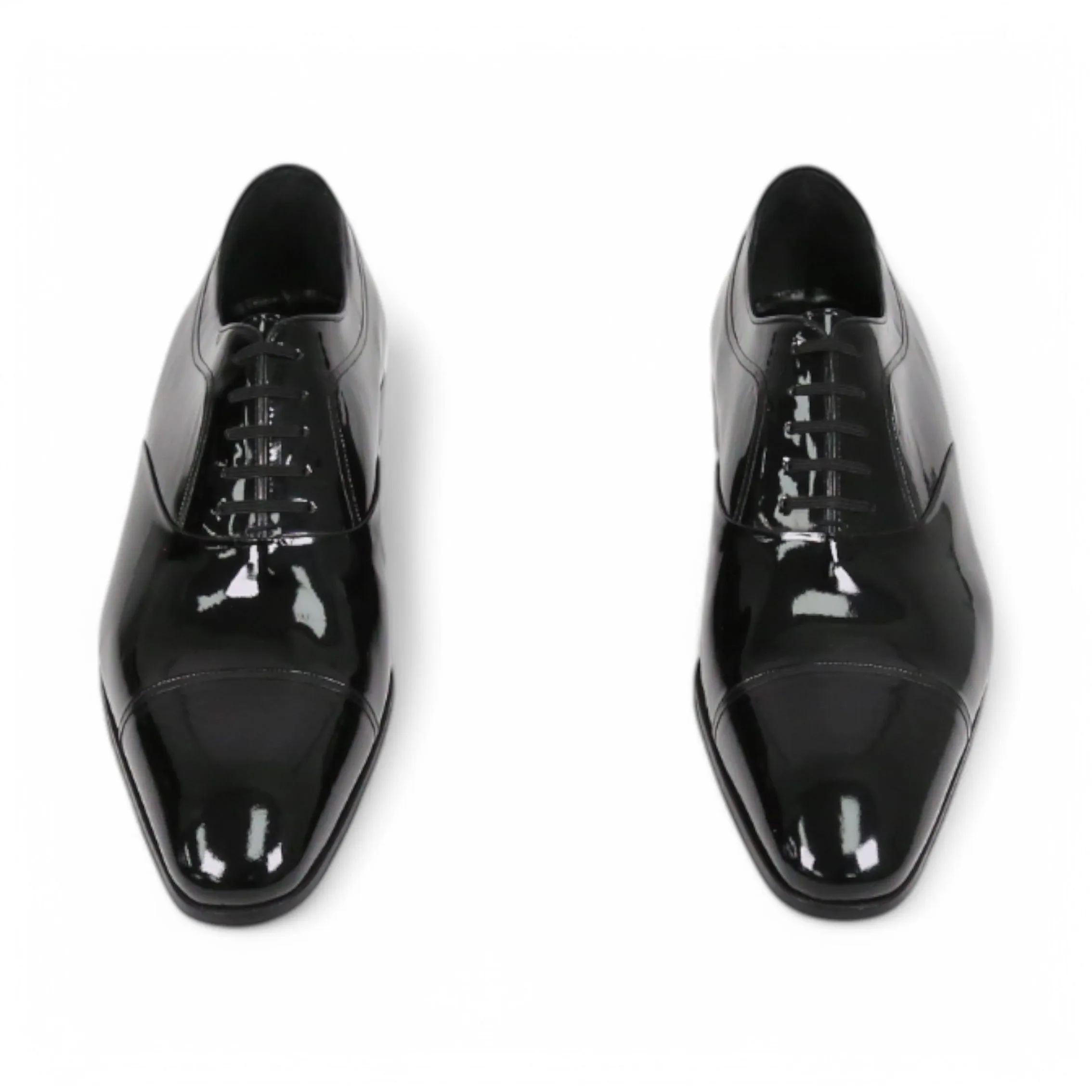 Artioli Giordano Men's Shoes Patent Leather Oxfords (ART1014)