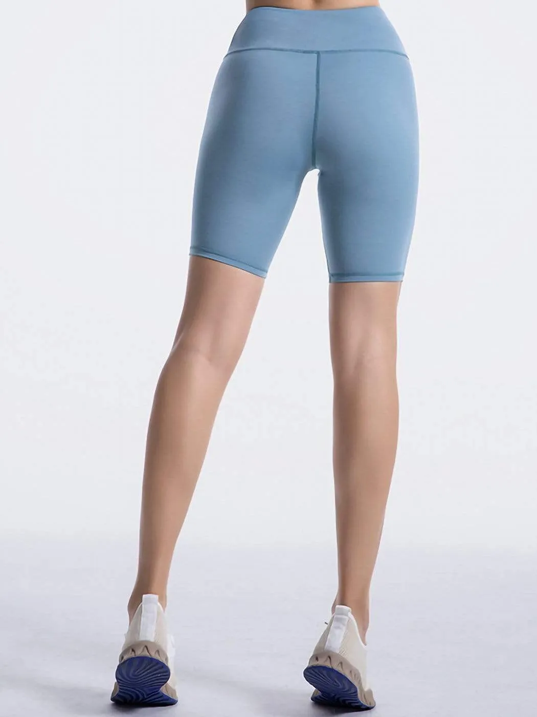 Athletic Bike Shorts High Waist Elastic Workout Yoga Running Exercise Gym