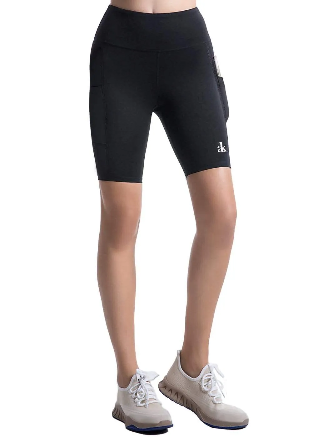 Athletic Bike Shorts High Waist Elastic Workout Yoga Running Exercise Gym