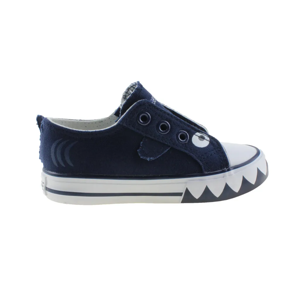 Baby Boy's Girl's Canvas Cartoon Shoes Lace Up Sneaker