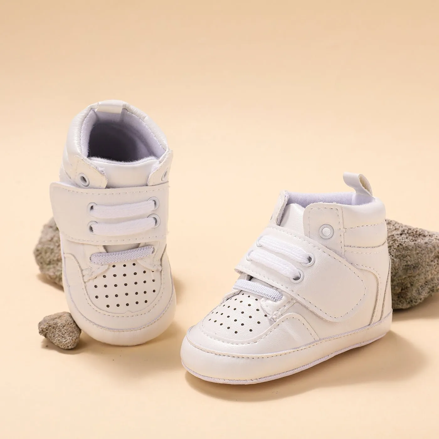 Baby / Toddler Boy Solid Breathable Casual Sporty Prewalker Shoes