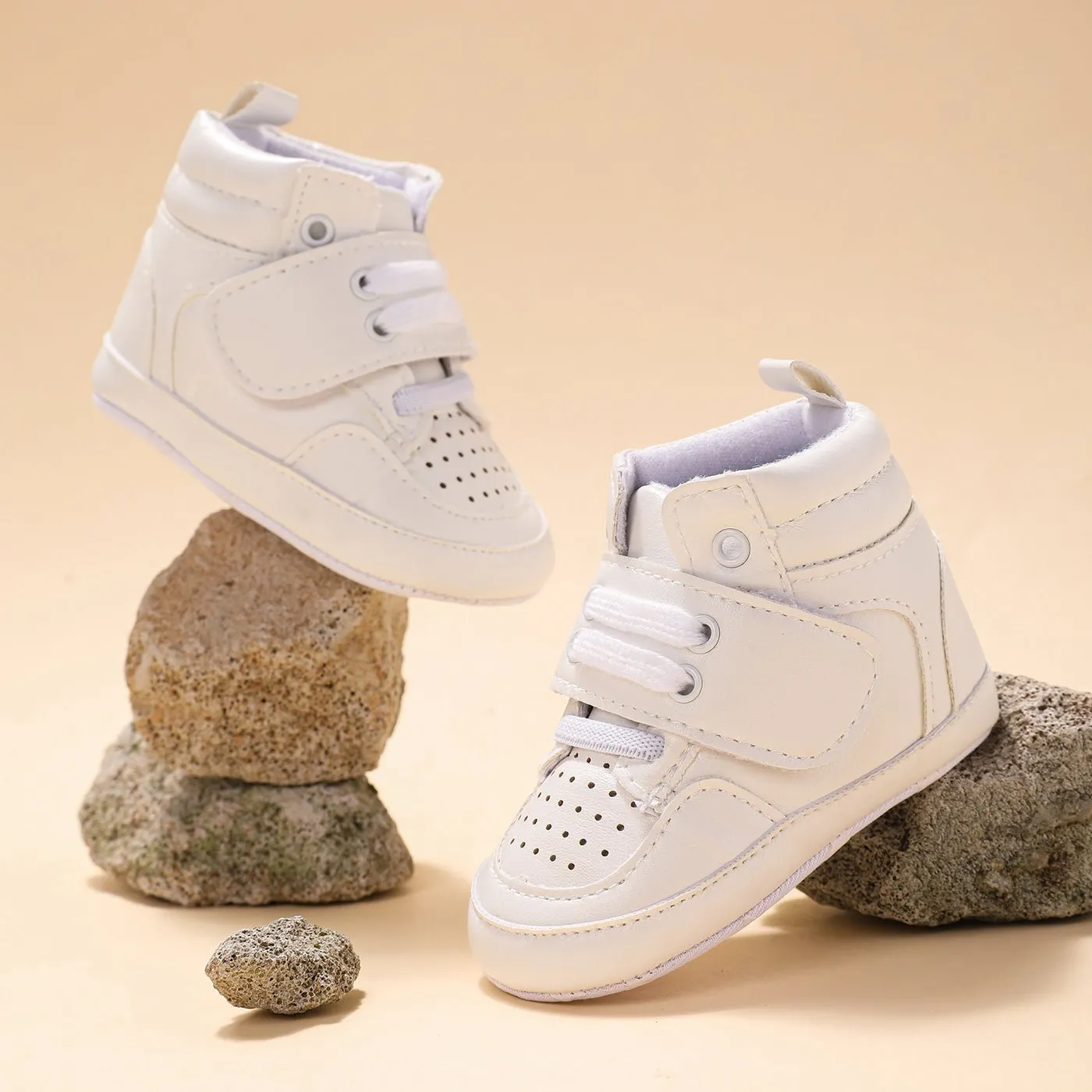 Baby / Toddler Boy Solid Breathable Casual Sporty Prewalker Shoes