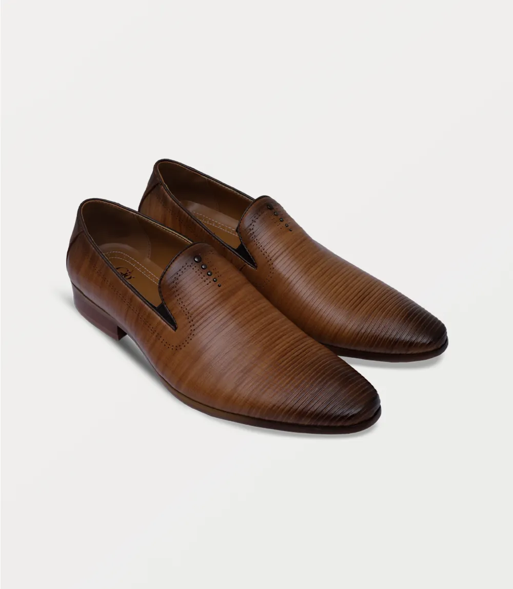 BM6796-TAN-Men Slip On