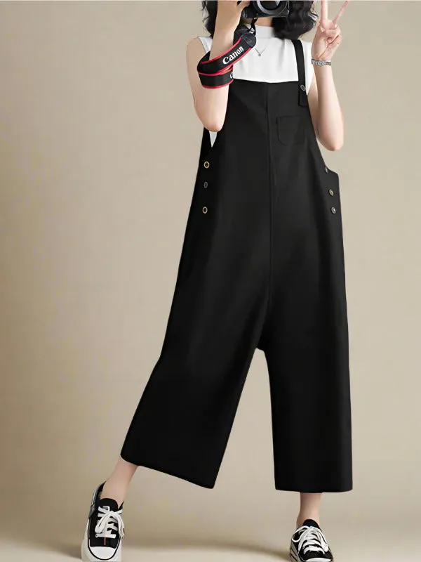 Boho Loose Casual Overall Dungaree