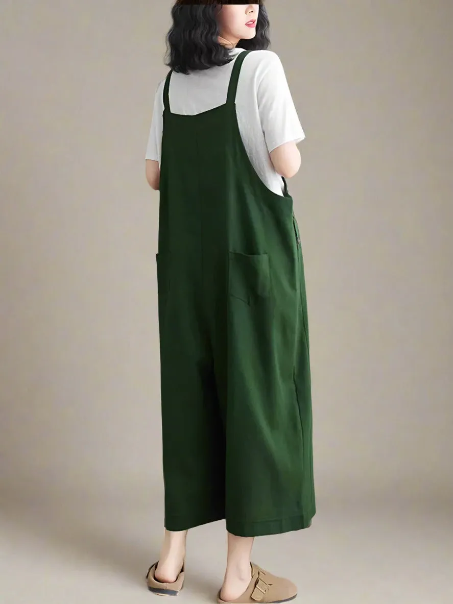 Boho Loose Casual Overall Dungaree