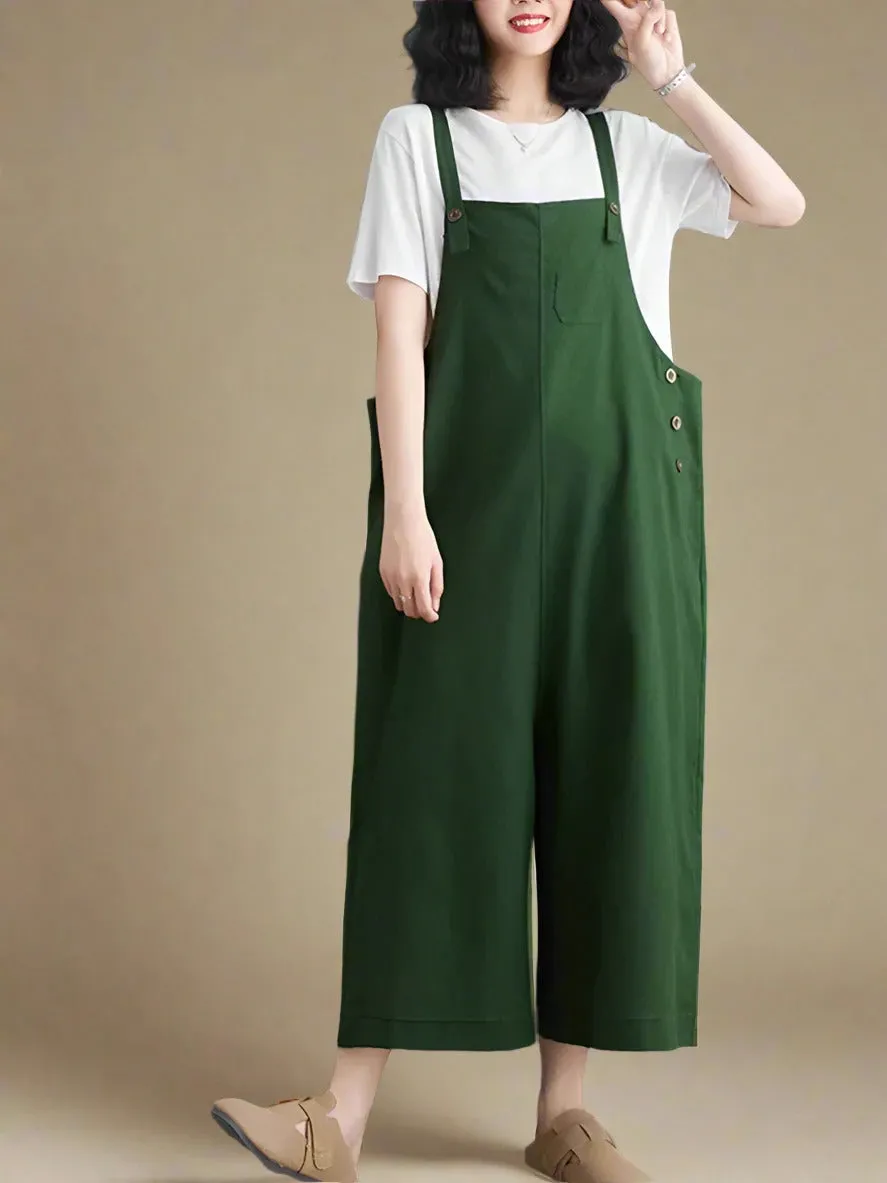 Boho Loose Casual Overall Dungaree