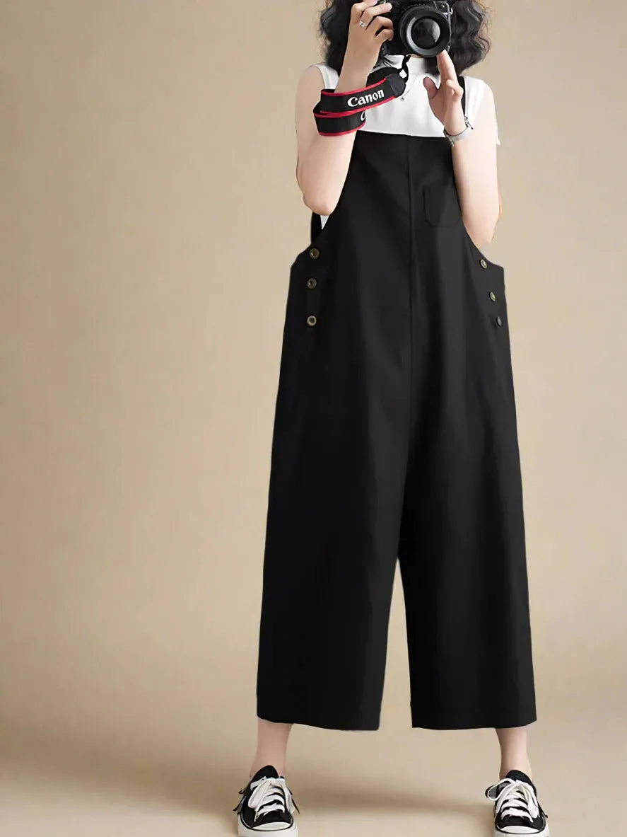 Boho Loose Casual Overall Dungaree