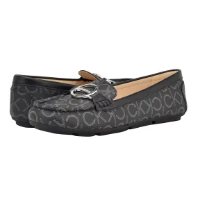 Calvin Klein Women's Layne Loafer, Black 002, 9.5