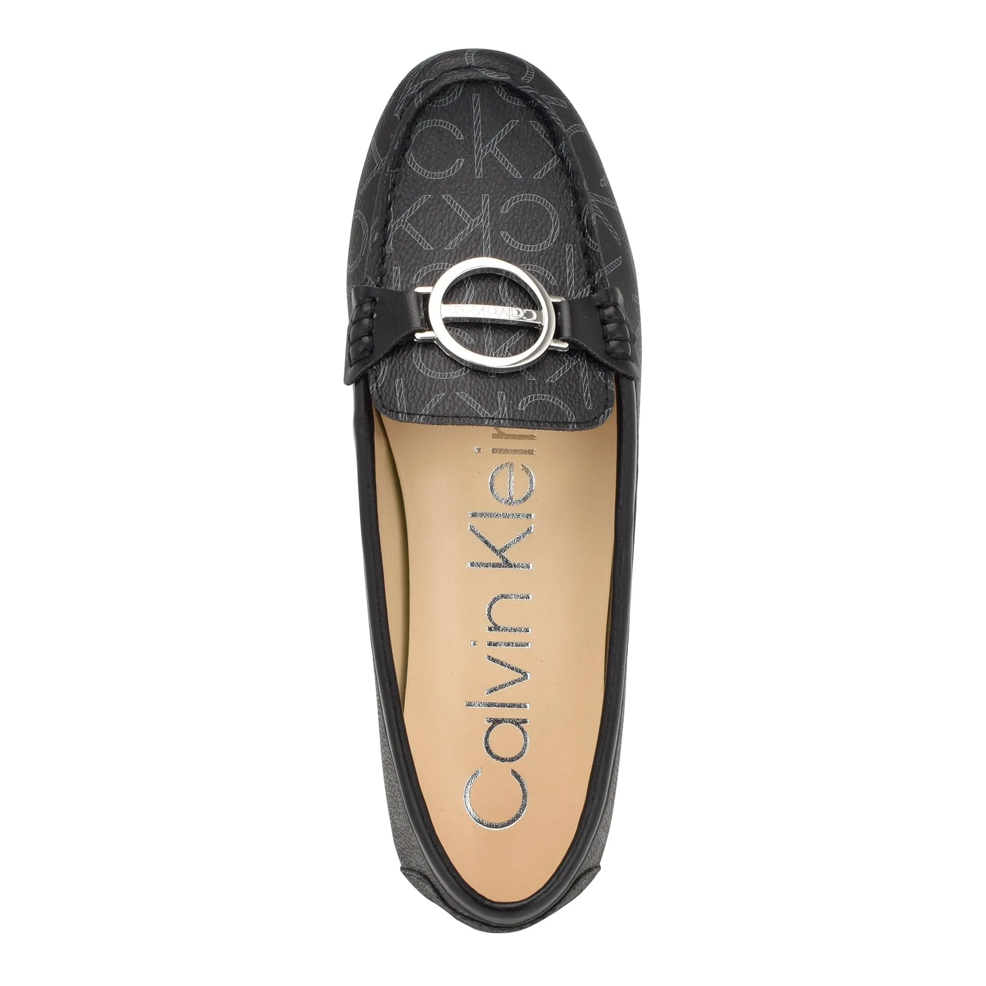 Calvin Klein Women's Layne Loafer, Black 002, 9.5