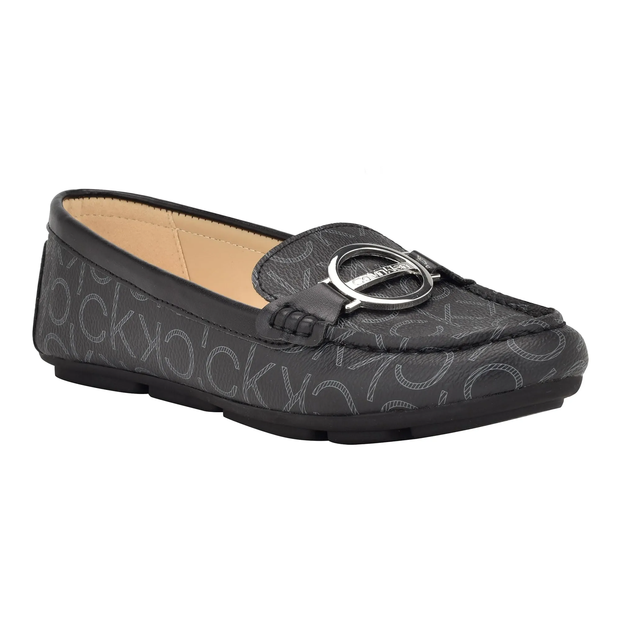 Calvin Klein Women's Layne Loafer, Black 002, 9.5