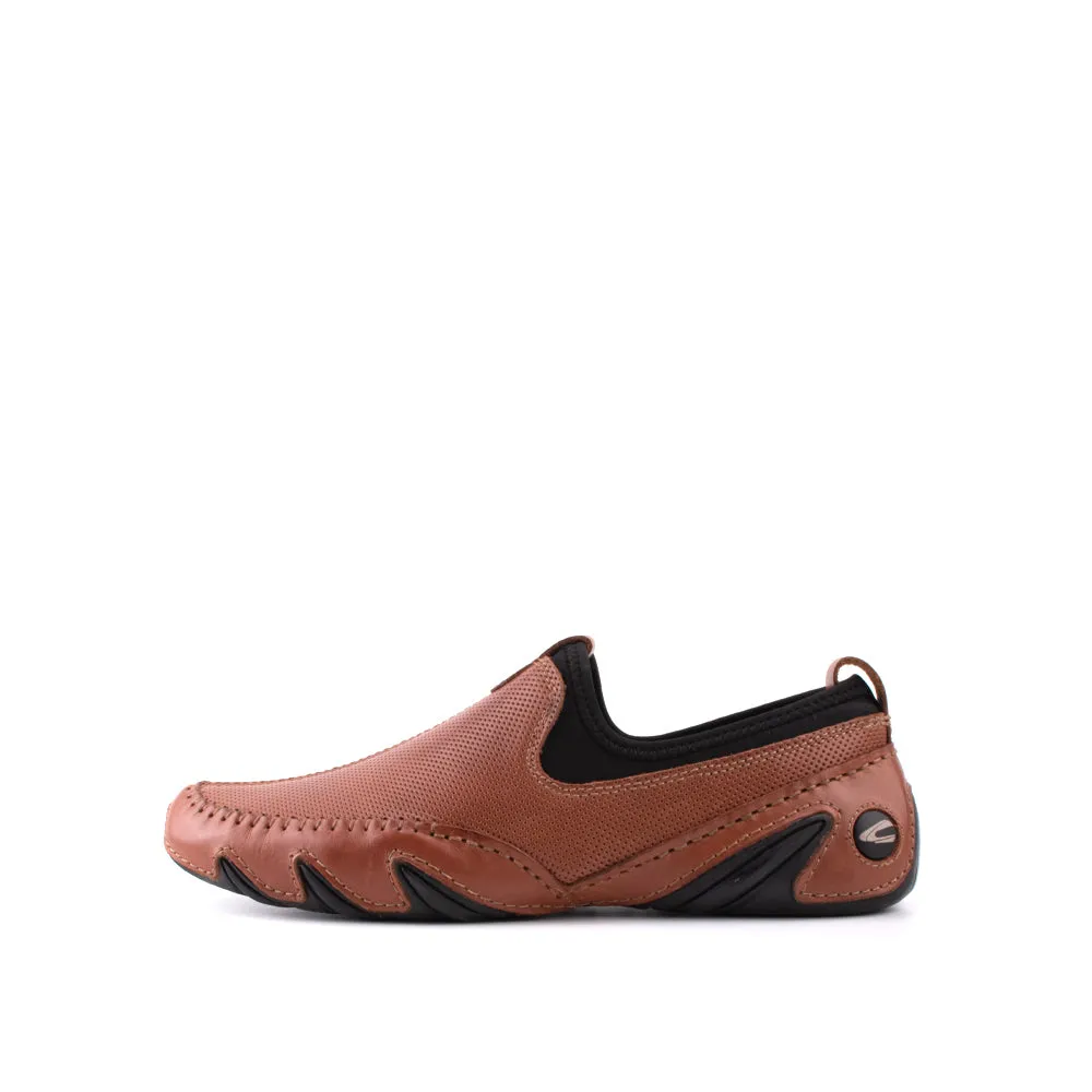 camel active Leather Classy Smart Slip On Shoes Men Brown REMIZ 872403-AM2SV-3 BROWN