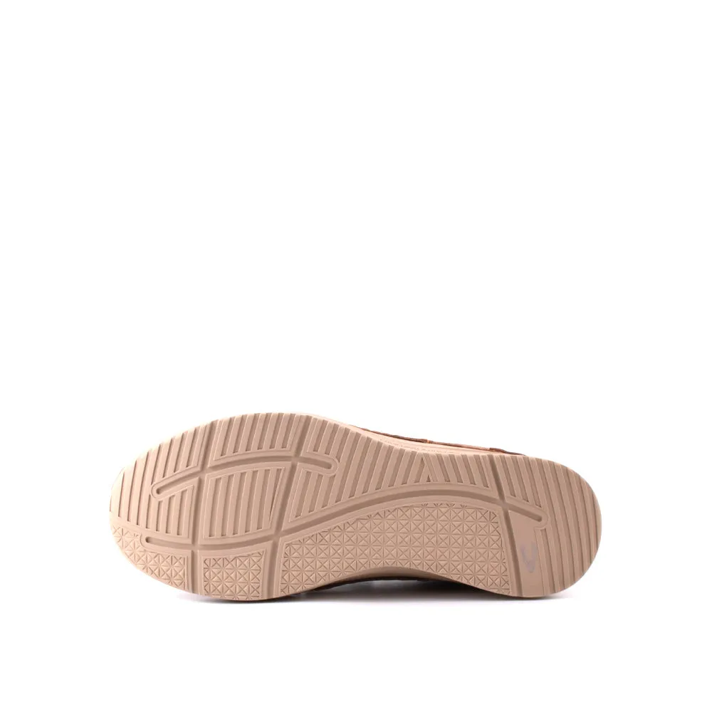 camel active Leather Smooth Slip On Shoes Men Dark Tan VENETO 852412-AA1-82