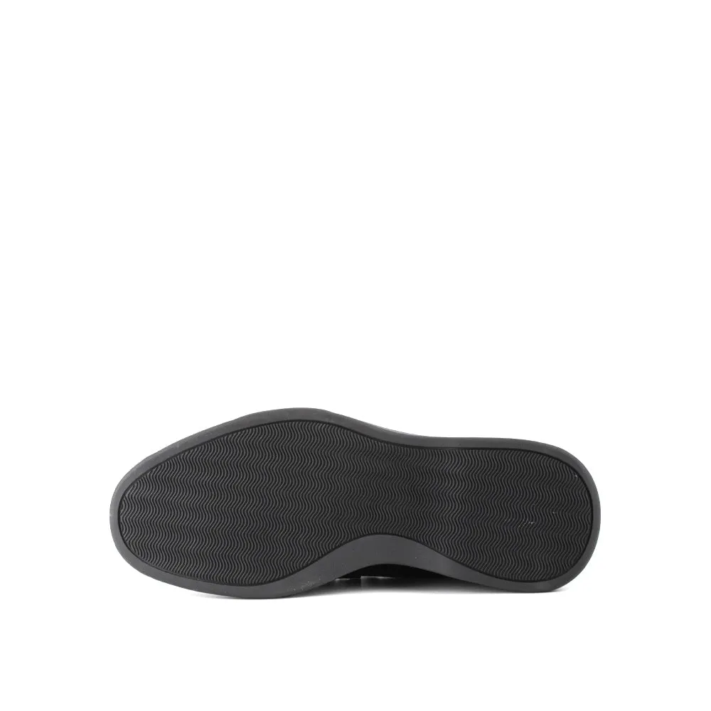 camel active Platform Heel Slip On Shoes Men Black CLIFTON 802401-TM1SV-1-Black