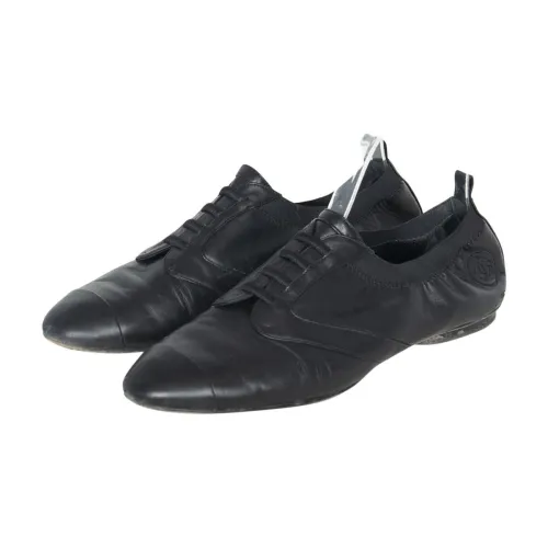 Chanel Leather Oxfords