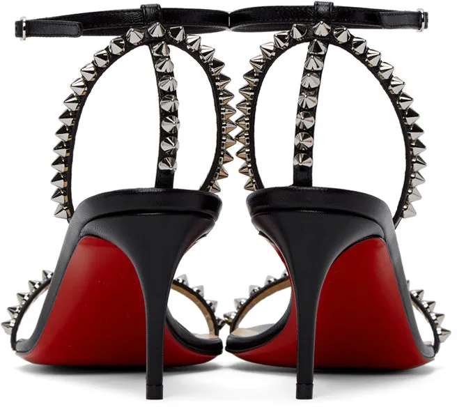 Christian Louboutin Black So Me Studded Heeled Sandals