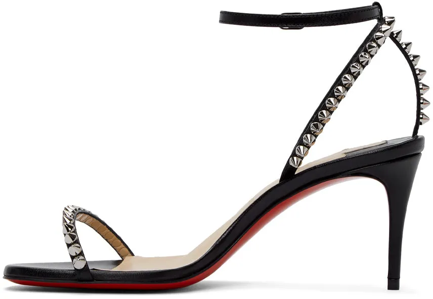 Christian Louboutin Black So Me Studded Heeled Sandals