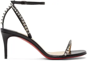 Christian Louboutin Black Studded So Me Heeled Sandals