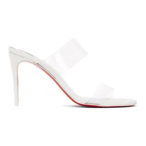 Christian Louboutin White Just Nothing 85 Heeled Sandals