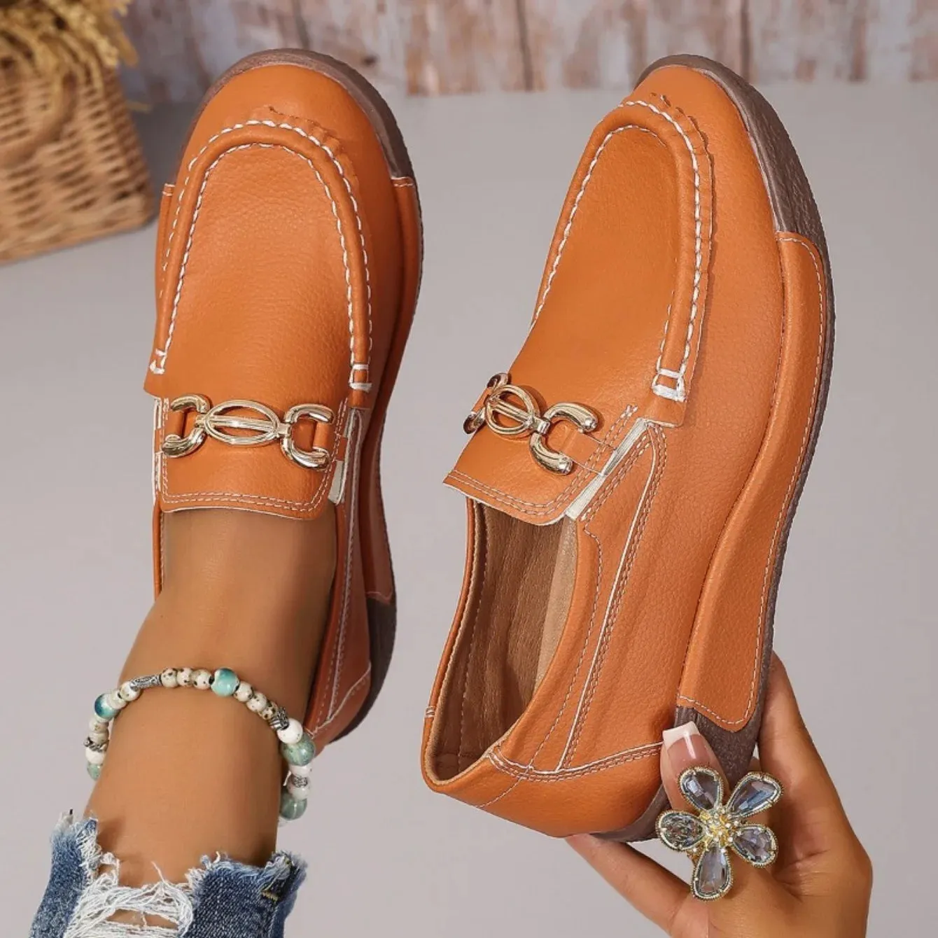 Claudette - Soft Soled Casual Sneakers for Women