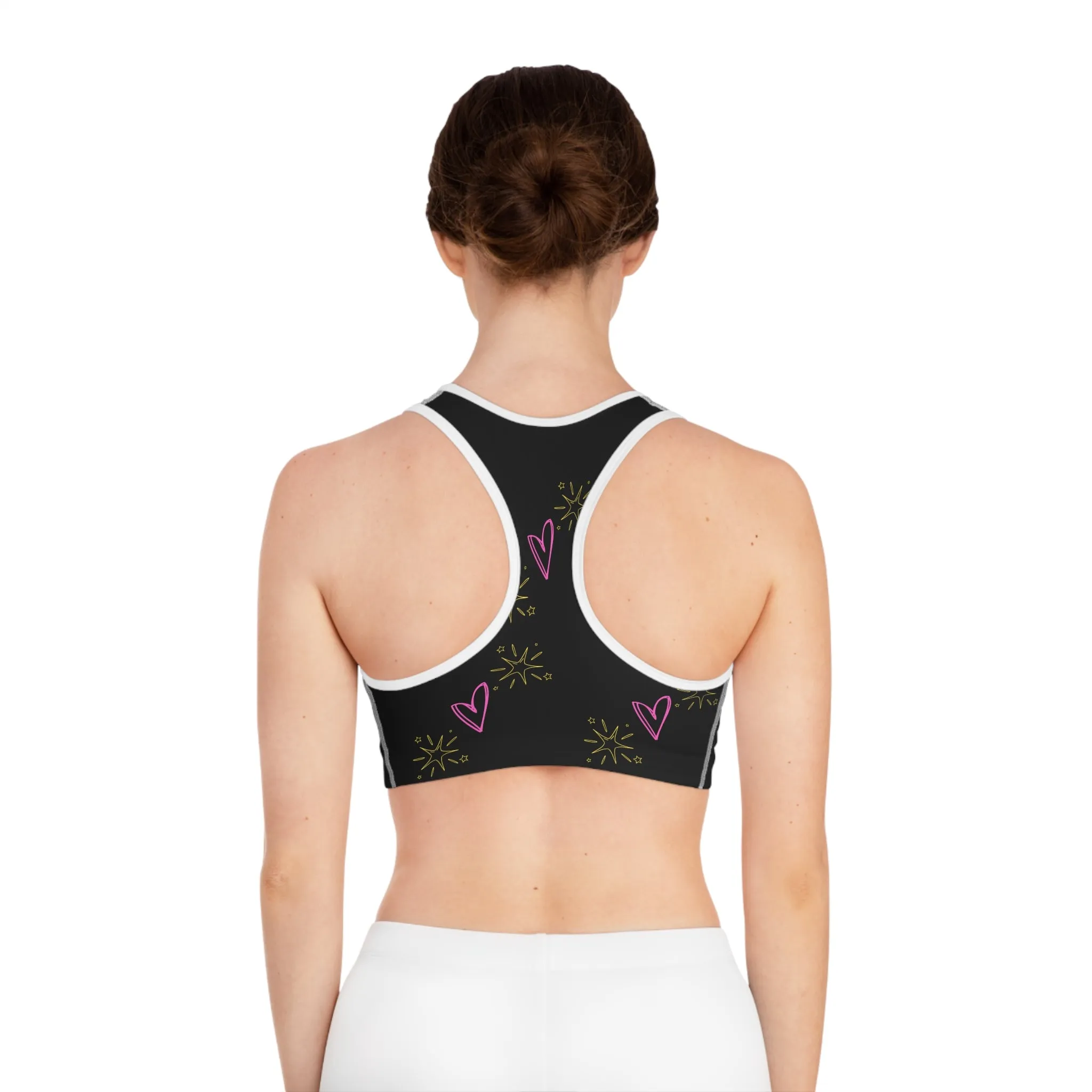 Empowering Sports Bra - "I Am The Boss" - Stylish Workout Gear for Confident Women