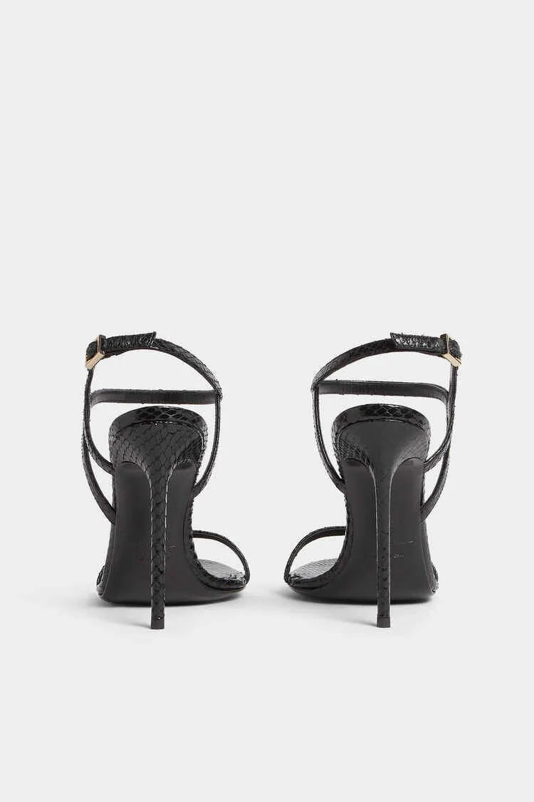 EVENING HEELED SANDALS