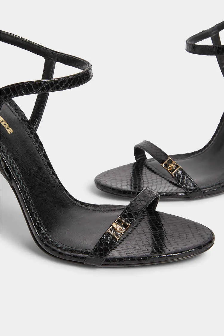 EVENING HEELED SANDALS