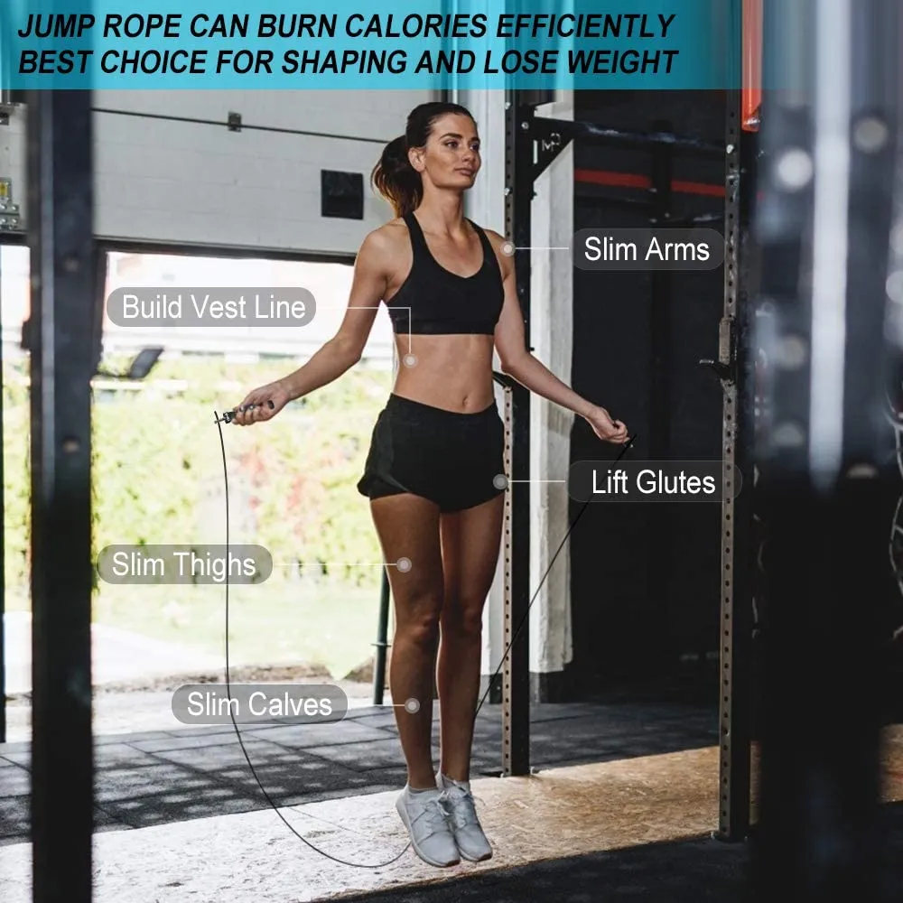 Fitness Speed Jump Rope CrossFit Skipping Ropes