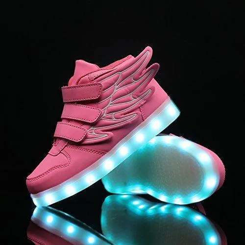 Flashez Pink Kids  - LED Thunder Shoes