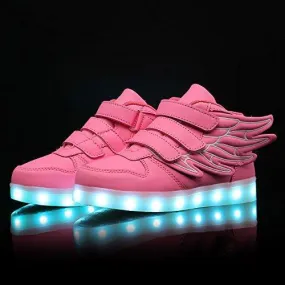 Flashez Pink Kids  - LED Thunder Shoes