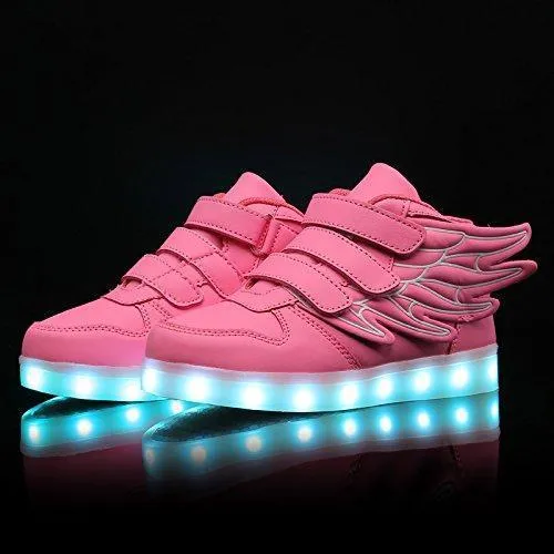 Flashez Pink Kids  - LED Thunder Shoes
