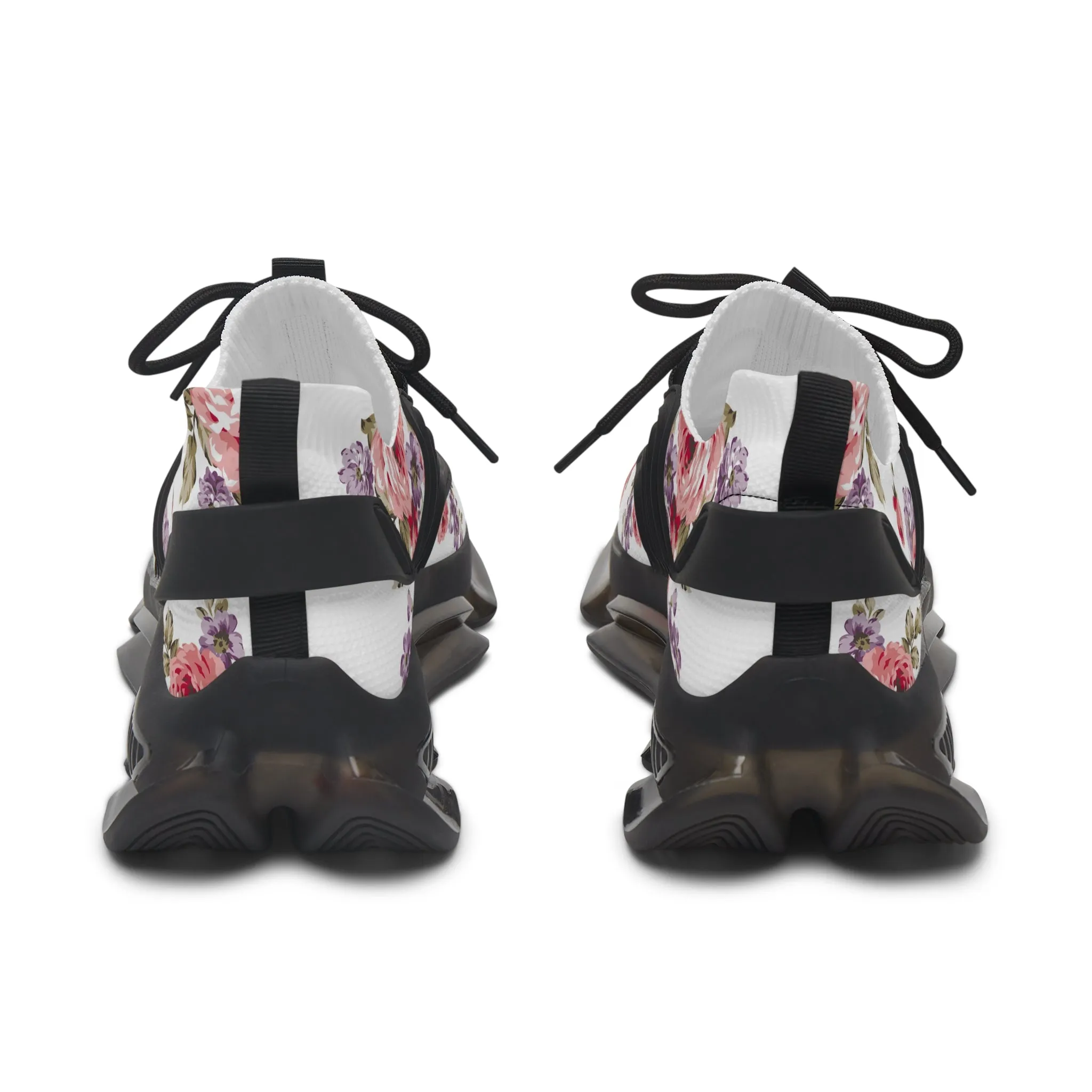Floral Women&#039;s Mesh Sneakers - Stylish Athletic Footwear for Spring & Summer