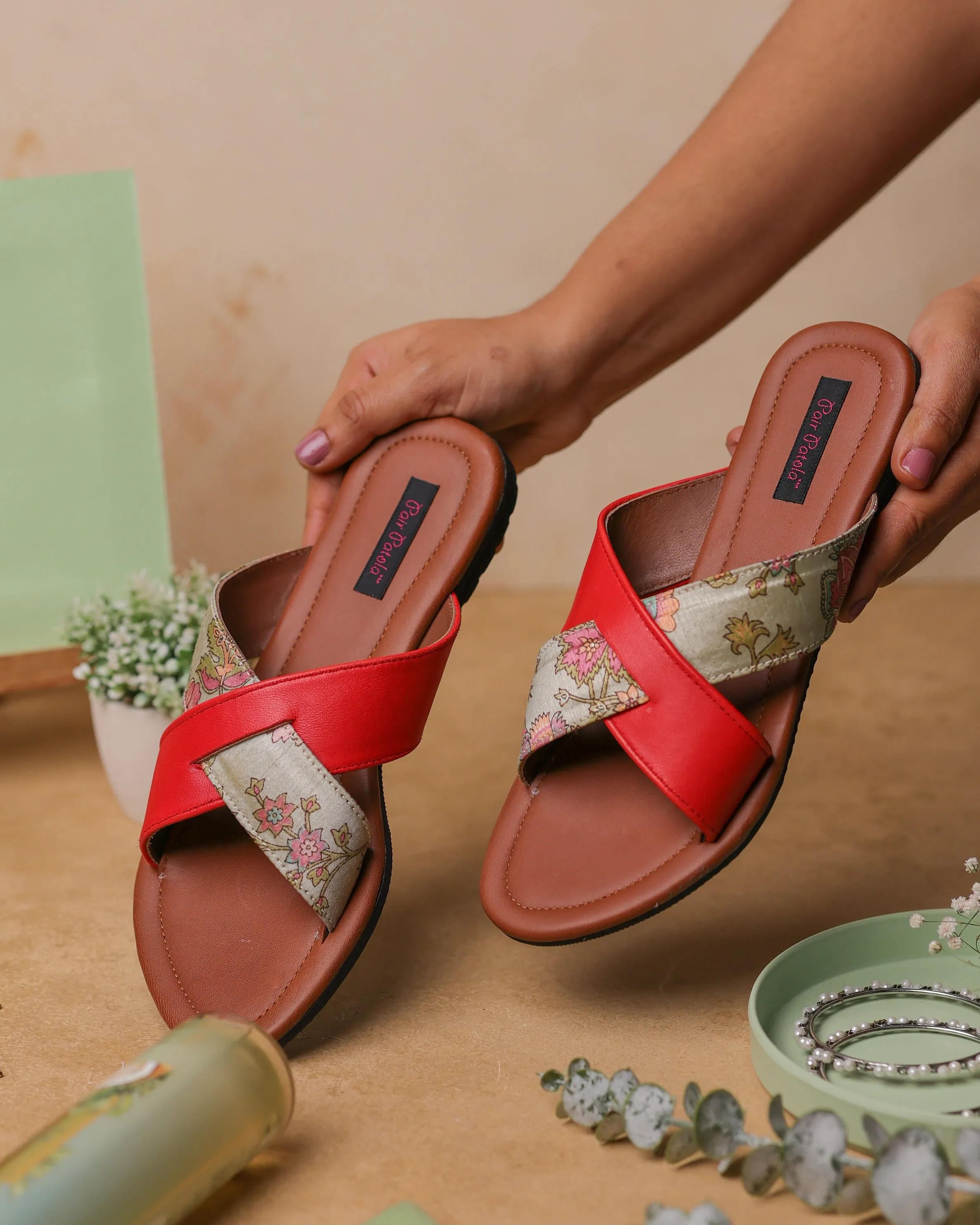 Fuchsia Charm Flats