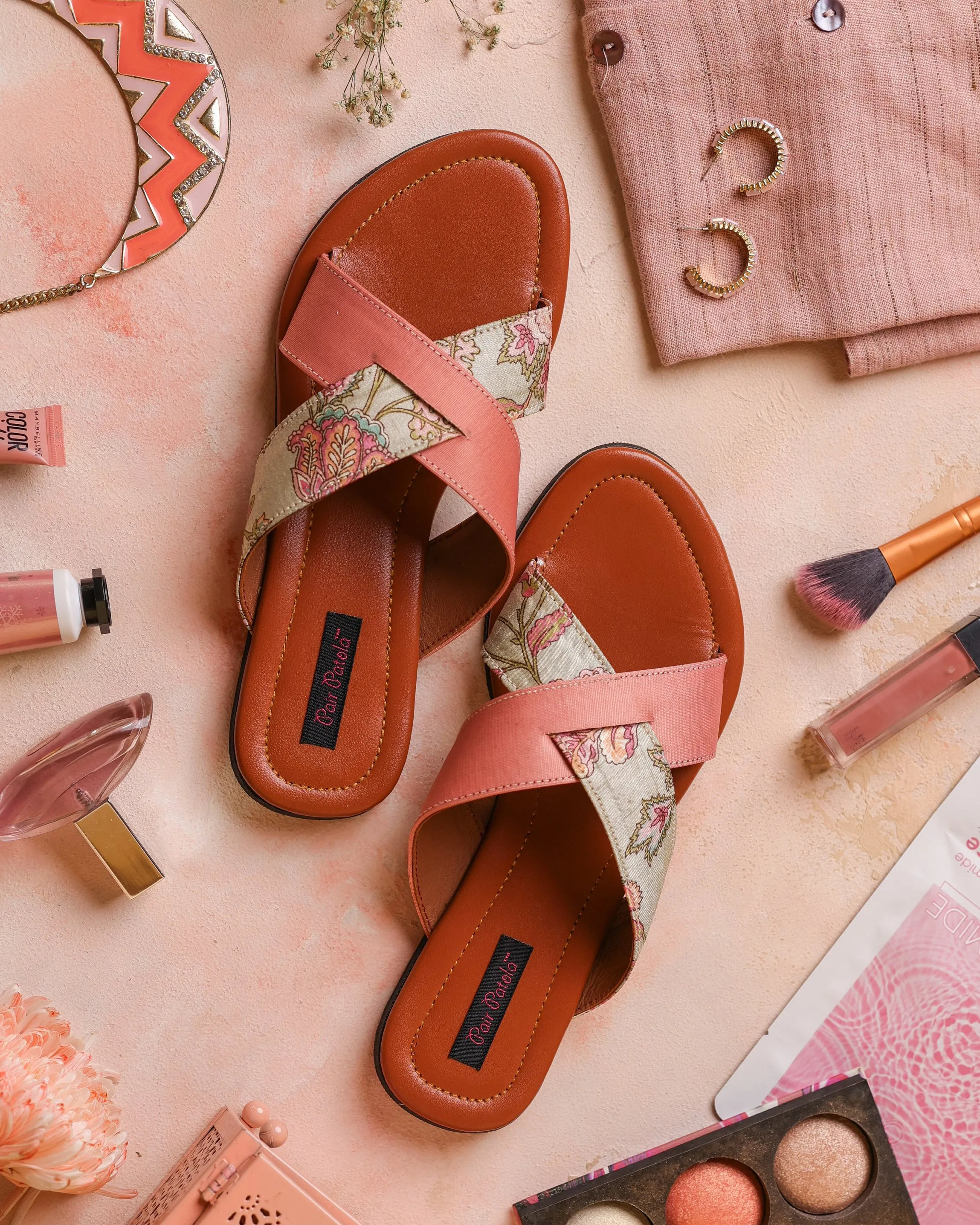 Fuchsia Charm Flats