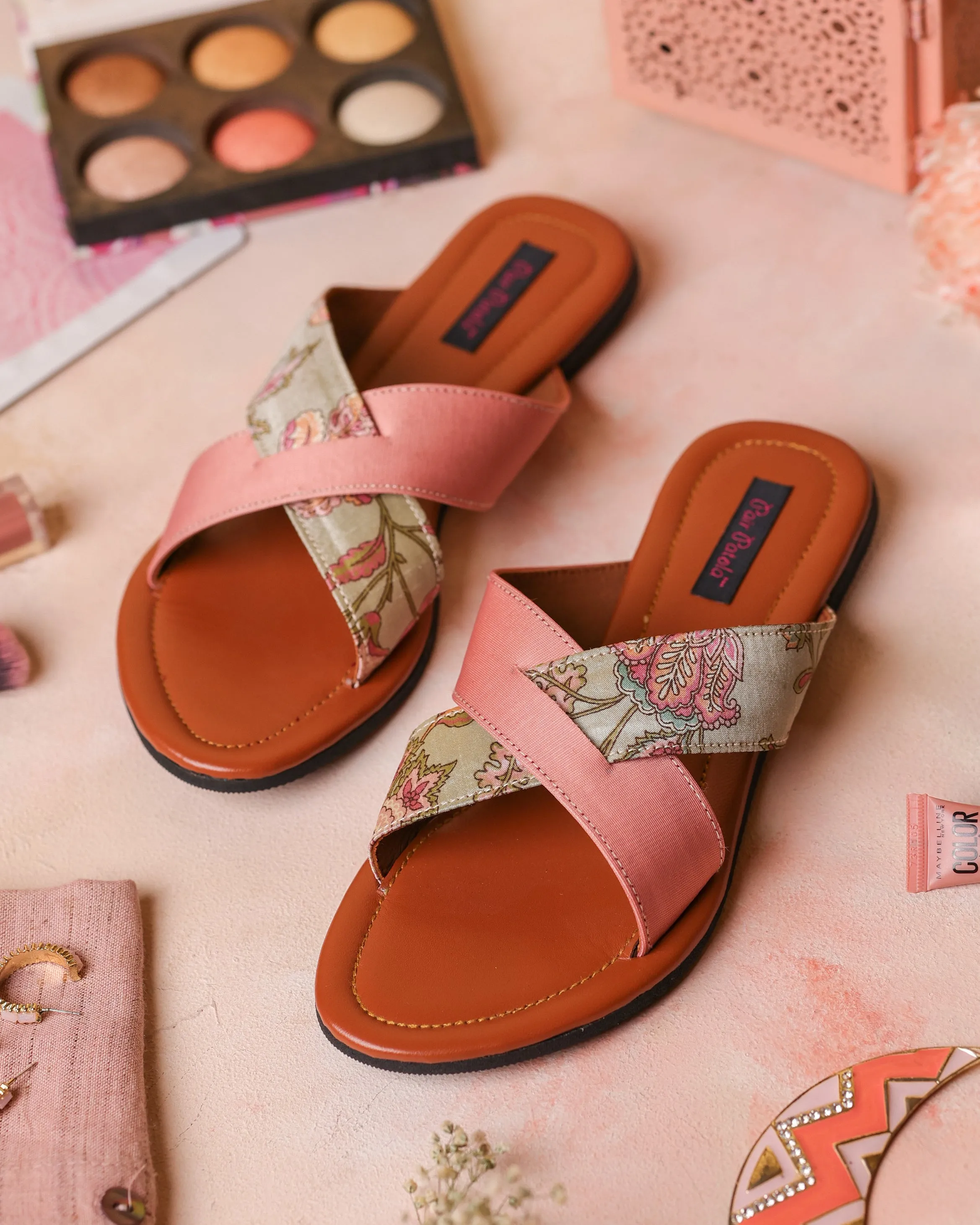 Fuchsia Charm Flats