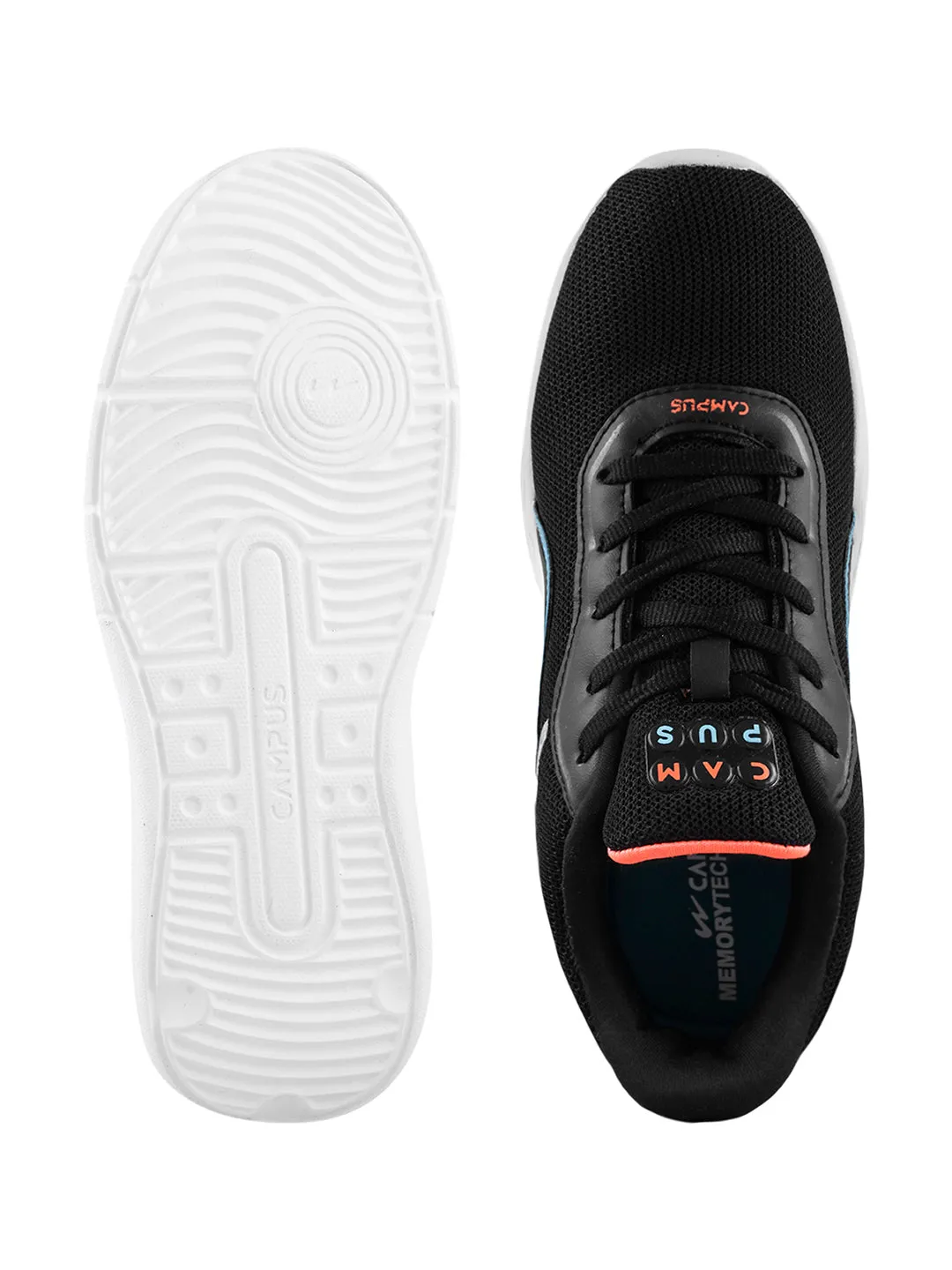 FUN-CH Black Child Running Shoes