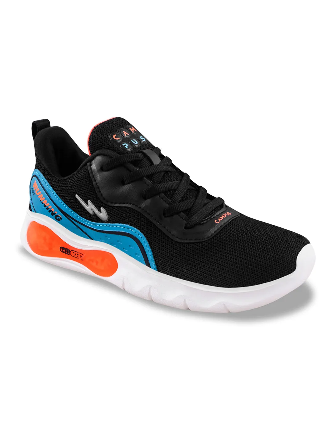 FUN-CH Black Child Running Shoes