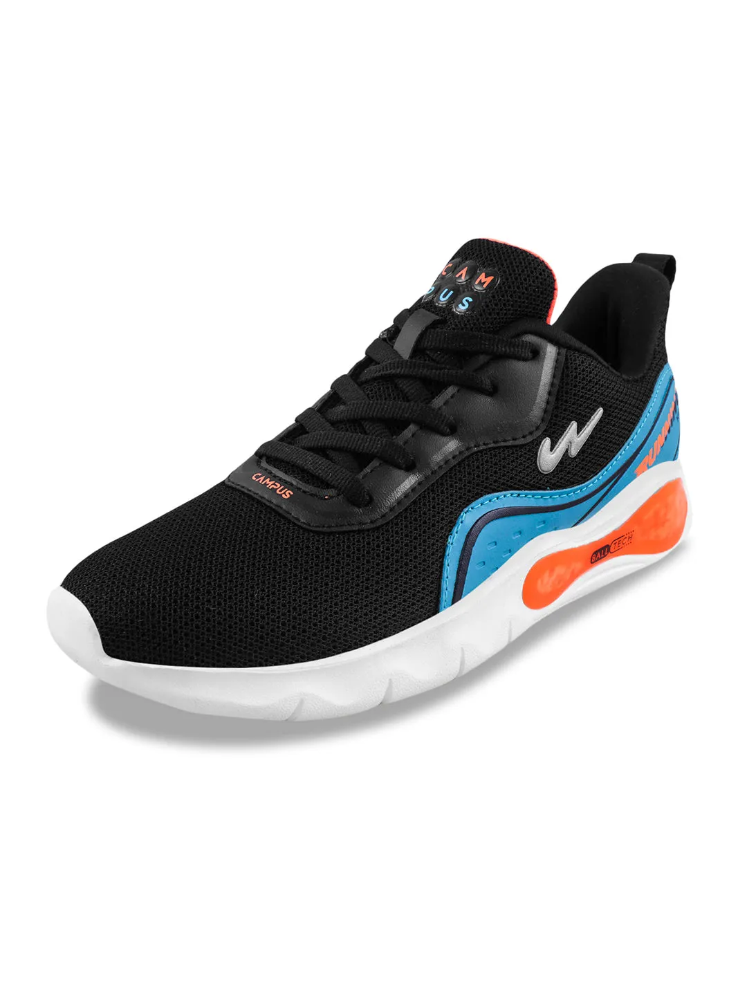 FUN-CH Black Child Running Shoes