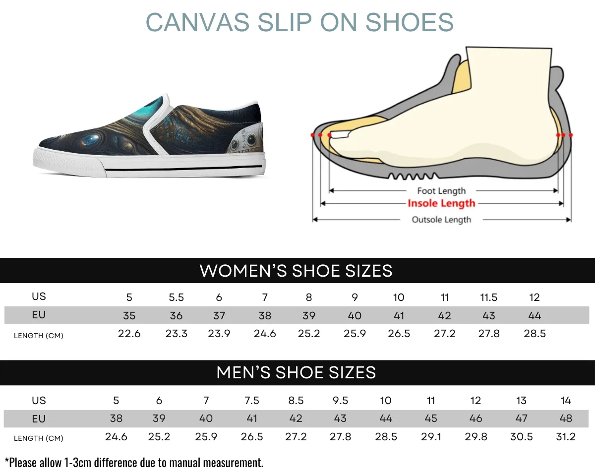Galactic Eye Slip-Ons