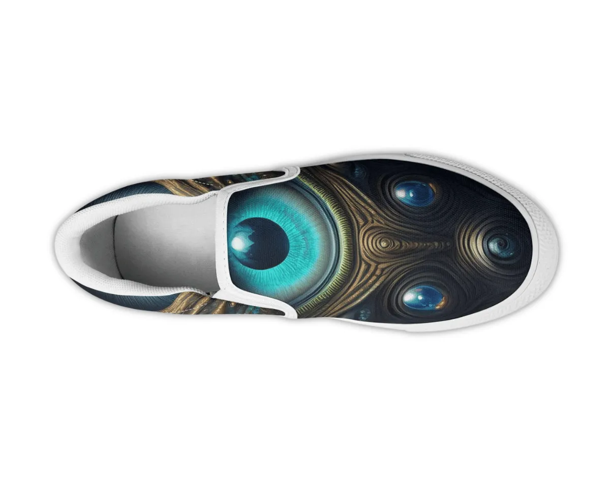 Galactic Eye Slip-Ons