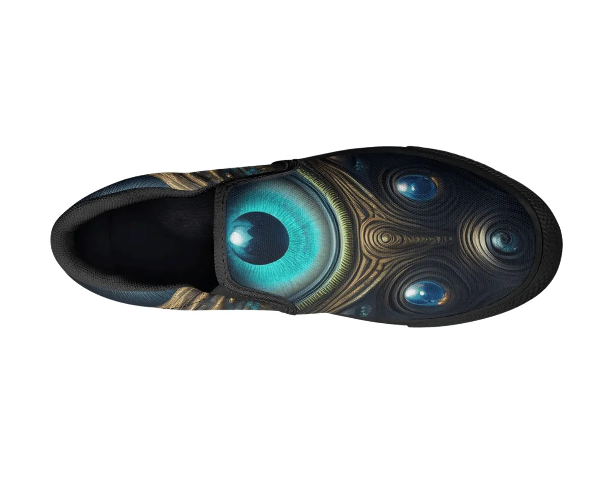 Galactic Eye Slip-Ons