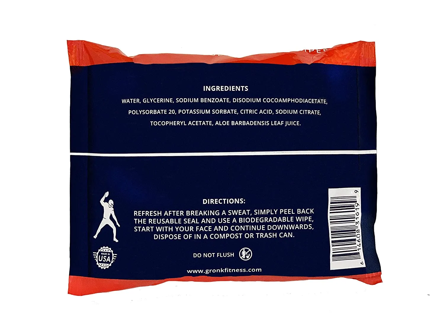 Gronk Fitness Athletic Wipes