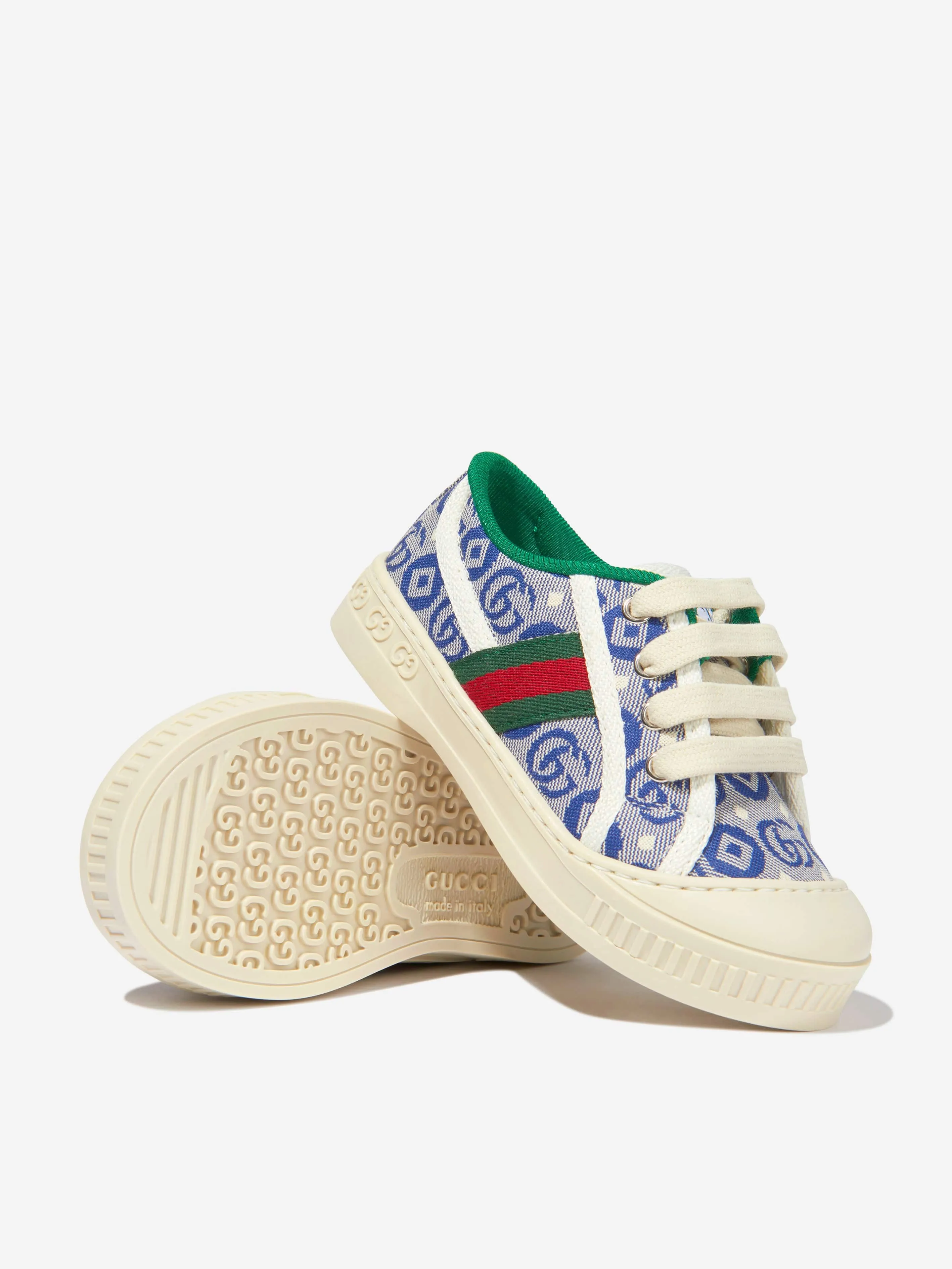 Gucci Kids GG Tennis Trainers